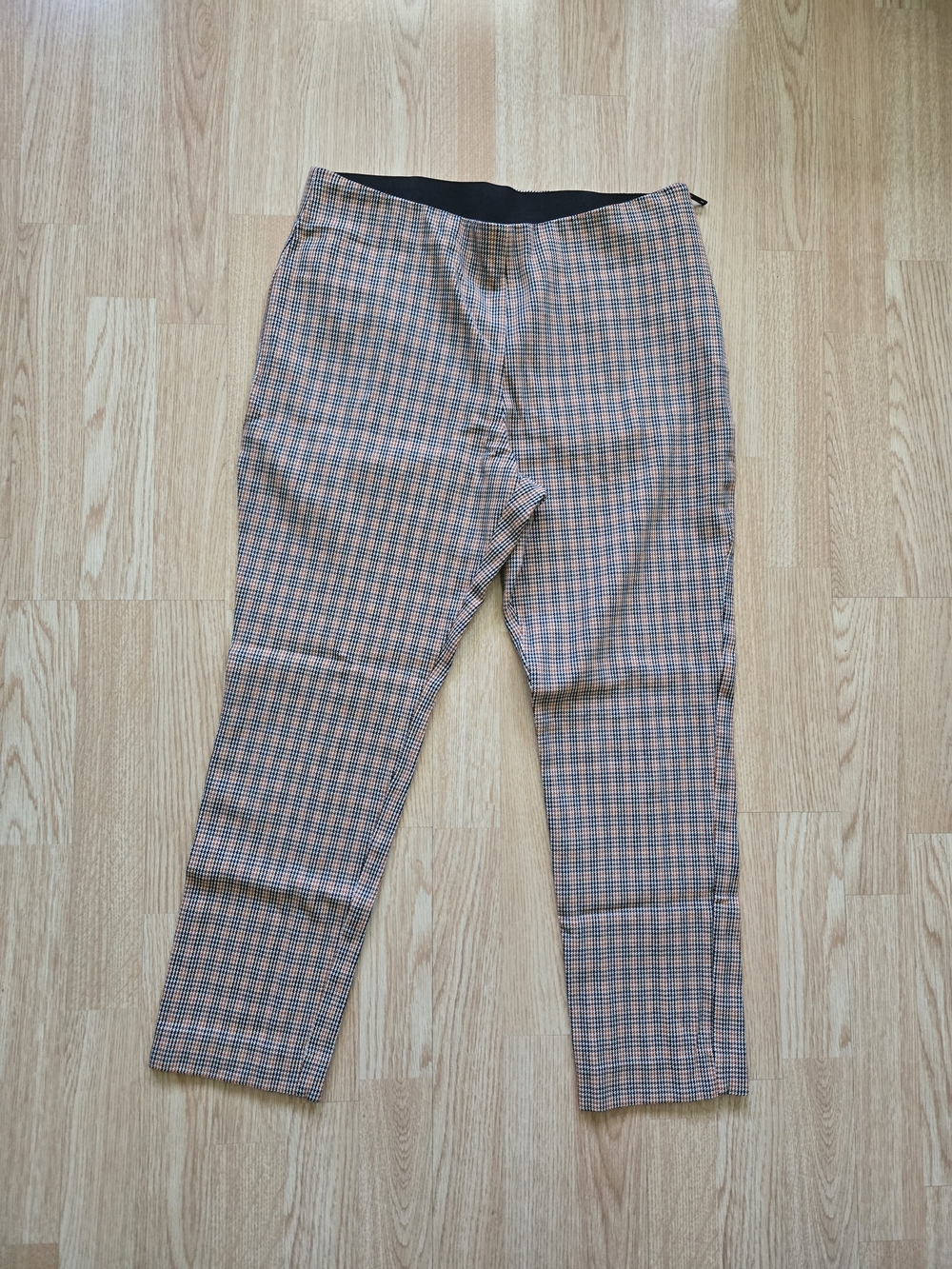a new day Tan and Black Houndstooth Pants